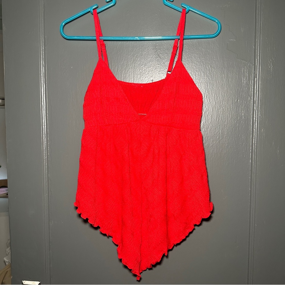 Urban Outfitters V-Neck Bandana Tank Top